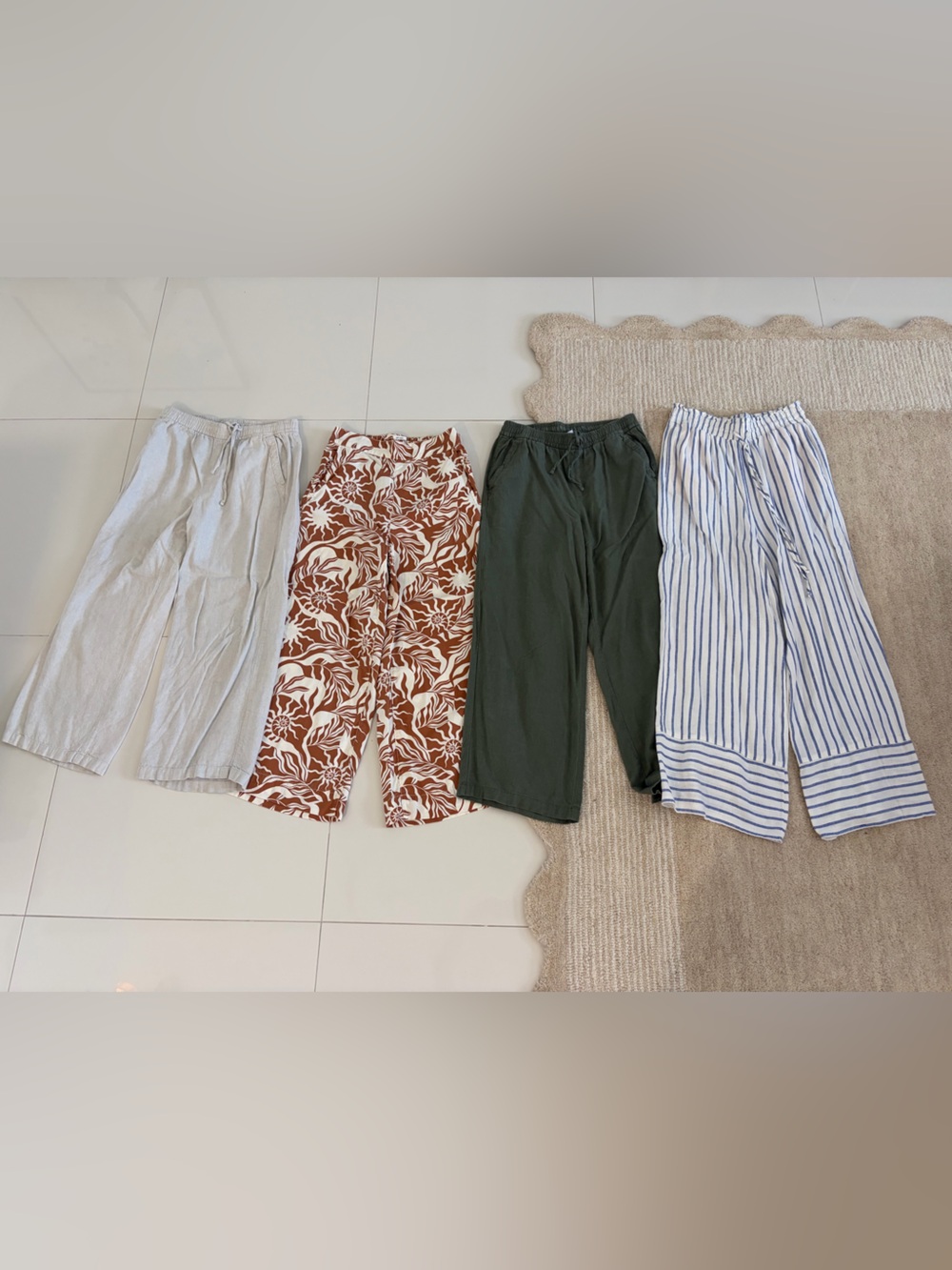 Linen pants bundle— all size small